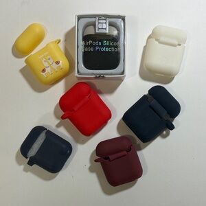 Silicone AirPods Case Protection - Multi-Color Set